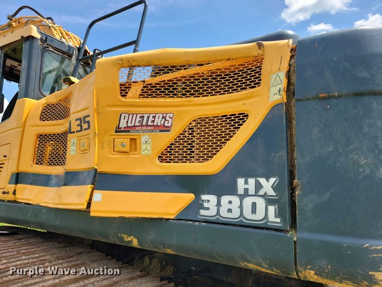 image for item EA2469 2017 Hyundai HX380L excavator