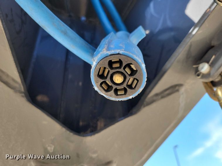 image for item EA2470 2024 Metalium Industries Lone Star roll off dumpster trailer