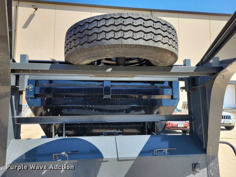 image for item EA2470 2024 Metalium Industries Lone Star roll off dumpster trailer