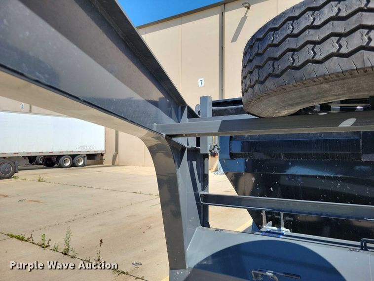 image for item EA2470 2024 Metalium Industries Lone Star roll off dumpster trailer