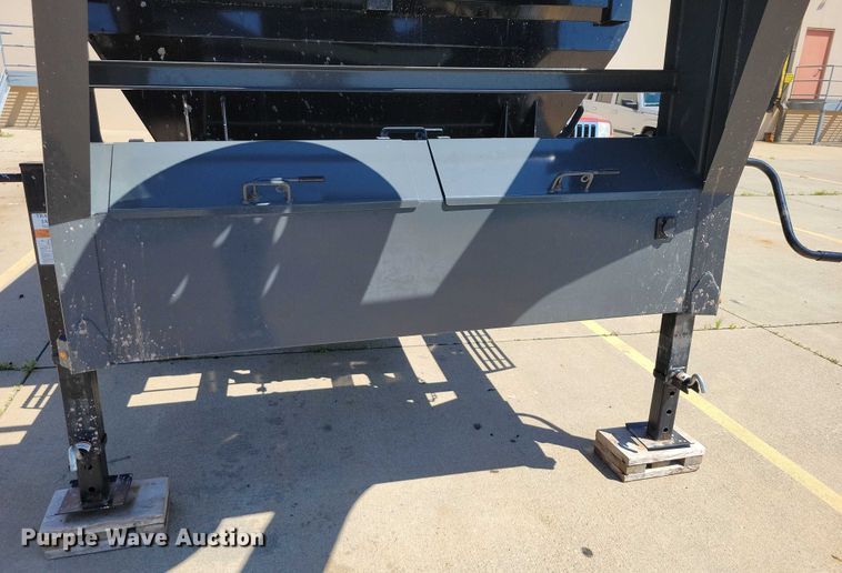 image for item EA2470 2024 Metalium Industries Lone Star roll off dumpster trailer