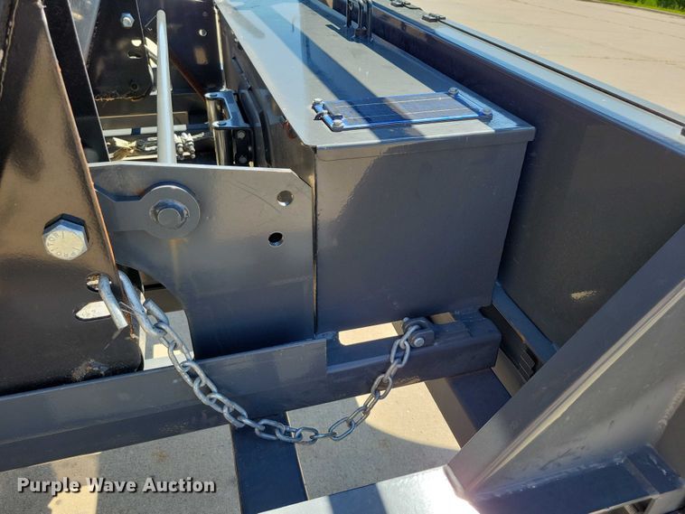 image for item EA2470 2024 Metalium Industries Lone Star roll off dumpster trailer