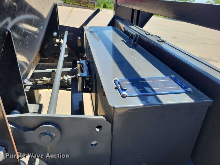 image for item EA2470 2024 Metalium Industries Lone Star roll off dumpster trailer