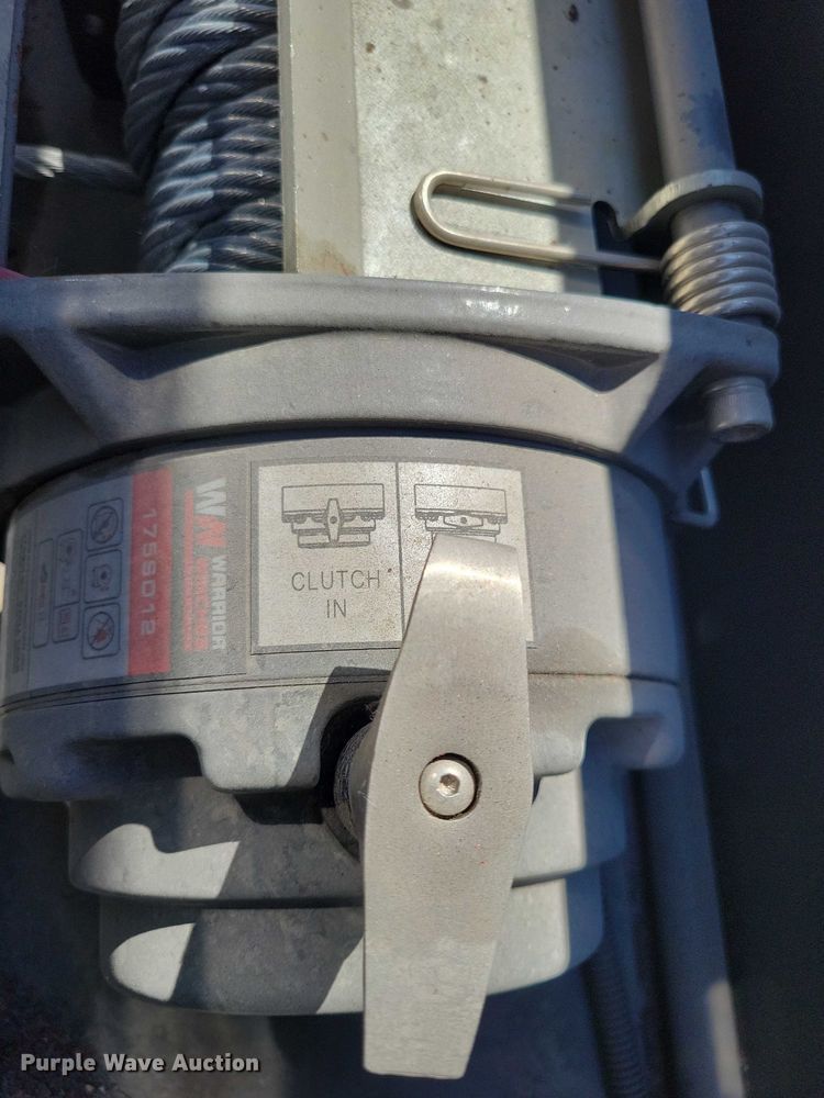 image for item EA2470 2024 Metalium Industries Lone Star roll off dumpster trailer