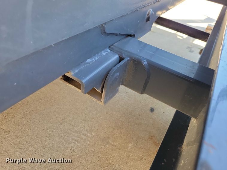 image for item EA2470 2024 Metalium Industries Lone Star roll off dumpster trailer