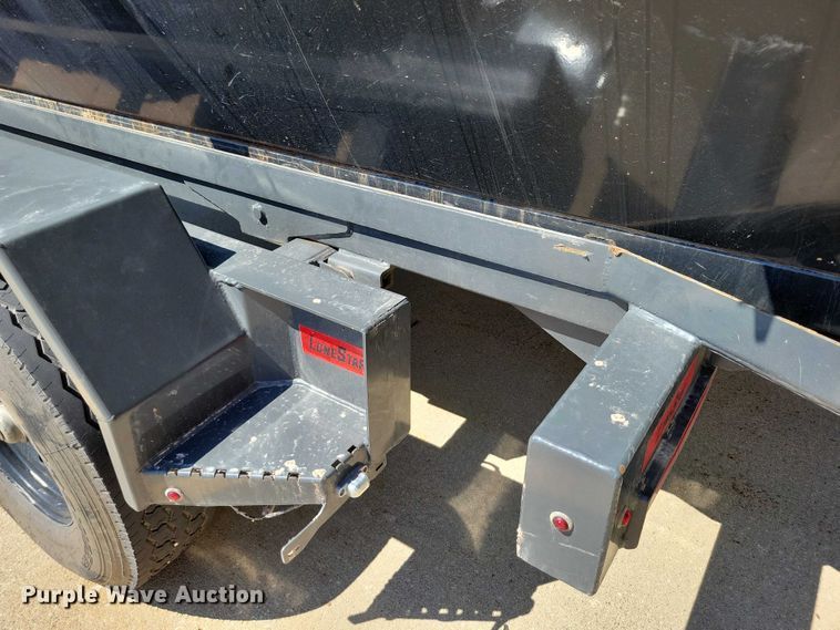 image for item EA2470 2024 Metalium Industries Lone Star roll off dumpster trailer