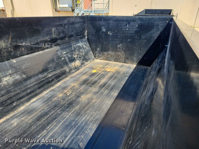 image for item EA2470 2024 Metalium Industries Lone Star roll off dumpster trailer