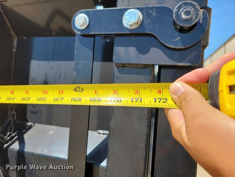 image for item EA2470 2024 Metalium Industries Lone Star roll off dumpster trailer