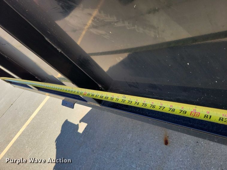 image for item EA2470 2024 Metalium Industries Lone Star roll off dumpster trailer