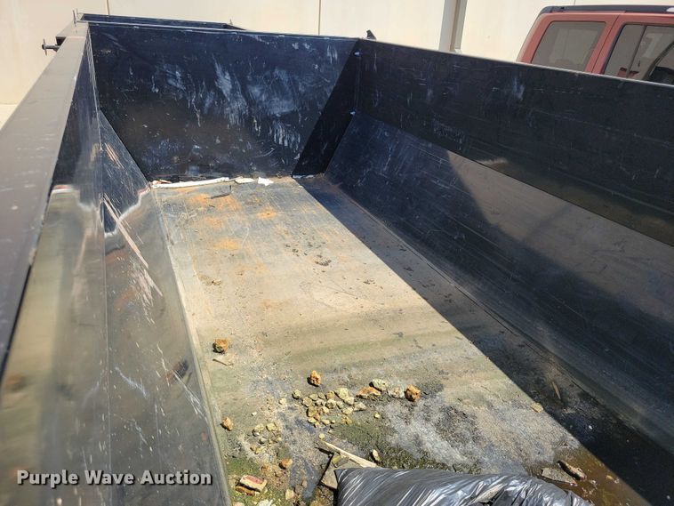 image for item EA2470 2024 Metalium Industries Lone Star roll off dumpster trailer