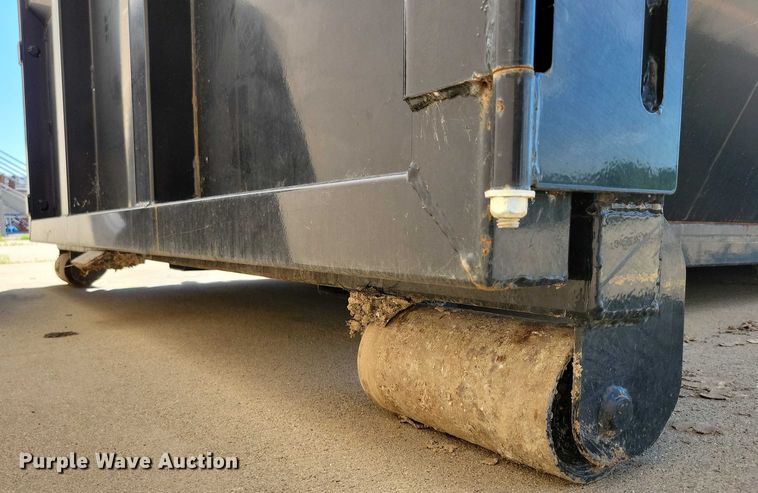 image for item EA2470 2024 Metalium Industries Lone Star roll off dumpster trailer