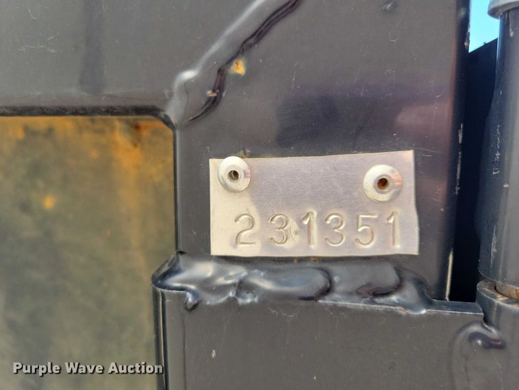 image for item EA2470 2024 Metalium Industries Lone Star roll off dumpster trailer