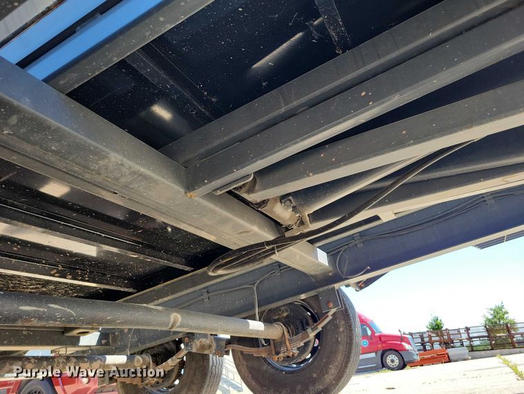 image for item EA2470 2024 Metalium Industries Lone Star roll off dumpster trailer