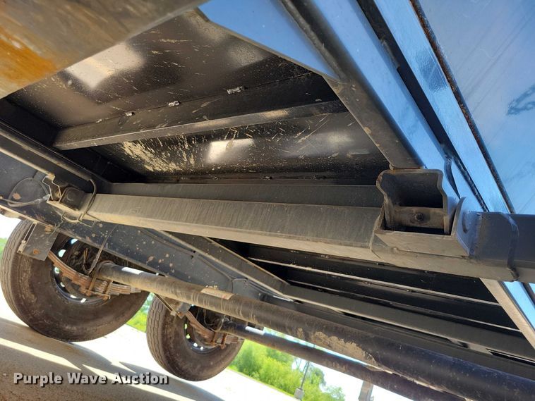 image for item EA2470 2024 Metalium Industries Lone Star roll off dumpster trailer