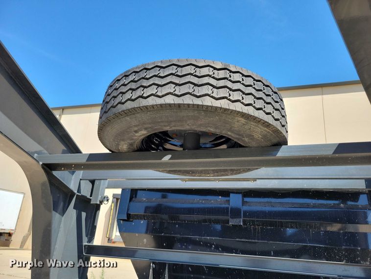 image for item EA2470 2024 Metalium Industries Lone Star roll off dumpster trailer