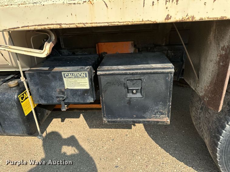 image for item EB2602 1985 GMC C7000 dump truck