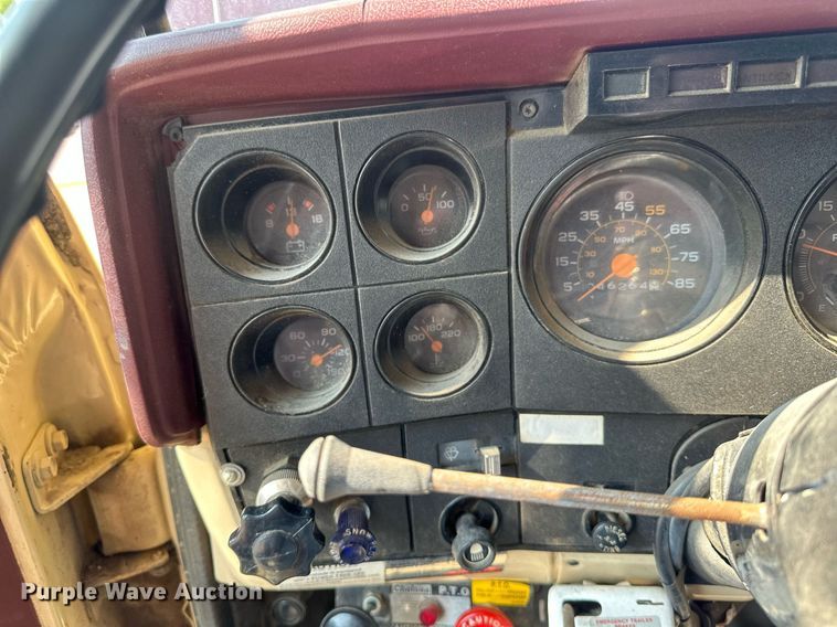 image for item EB2602 1985 GMC C7000 dump truck