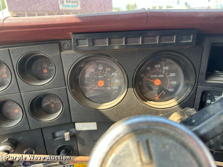 image for item EB2602 1985 GMC C7000 dump truck