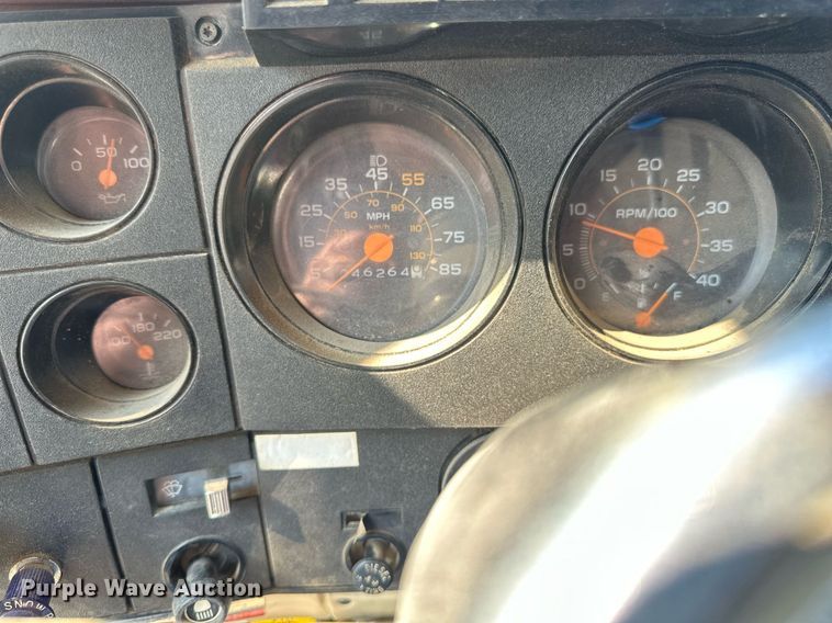 image for item EB2602 1985 GMC C7000 dump truck