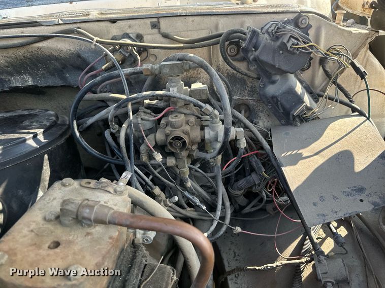 image for item EB2602 1985 GMC C7000 dump truck