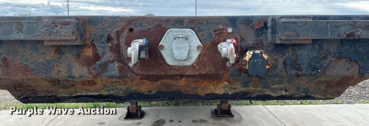 image for item EB2713 2013 Mauer Manufacturing drop deck equipment trailer