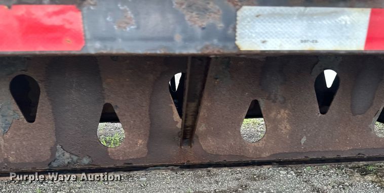 image for item EB2713 2013 Mauer Manufacturing drop deck equipment trailer