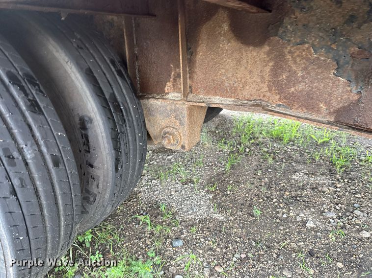 image for item EB2713 2013 Mauer Manufacturing drop deck equipment trailer