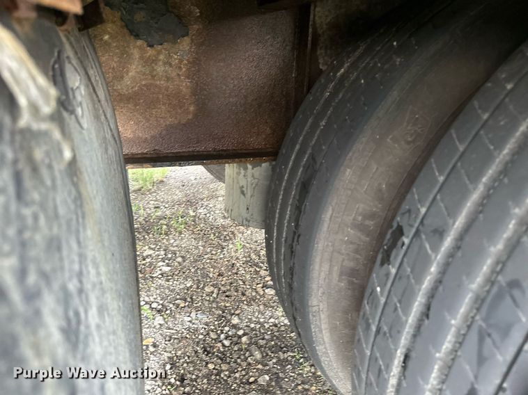 image for item EB2713 2013 Mauer Manufacturing drop deck equipment trailer