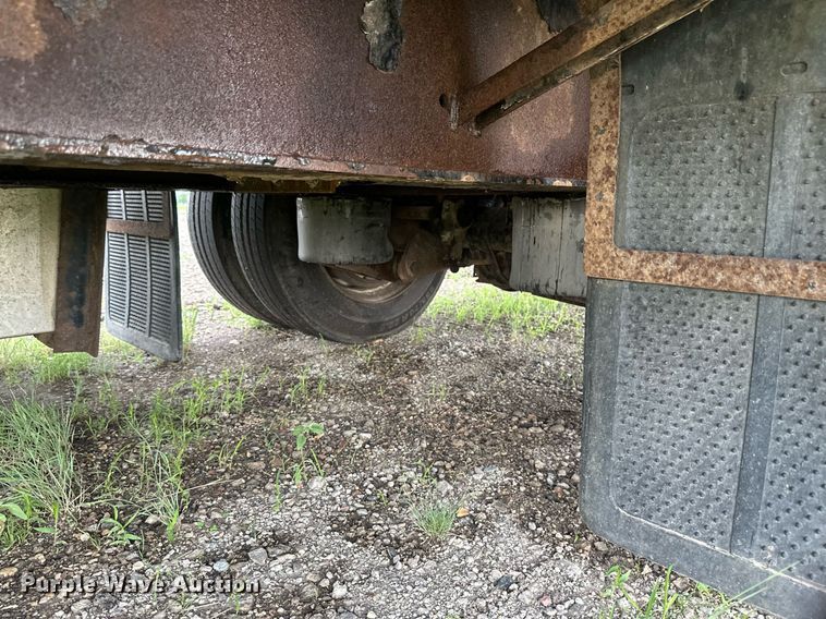 image for item EB2713 2013 Mauer Manufacturing drop deck equipment trailer