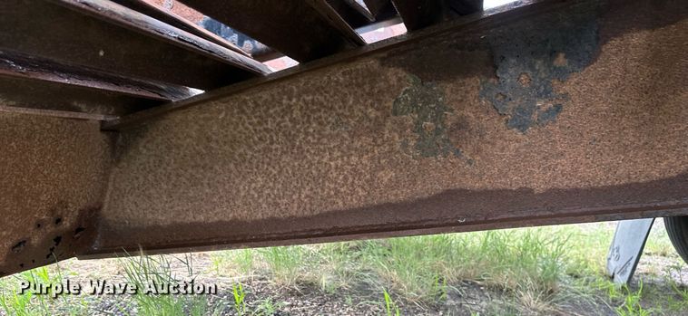 image for item EB2713 2013 Mauer Manufacturing drop deck equipment trailer