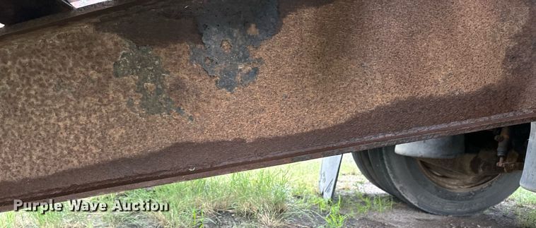 image for item EB2713 2013 Mauer Manufacturing drop deck equipment trailer