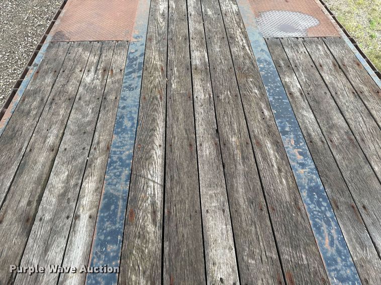 image for item EB2713 2013 Mauer Manufacturing drop deck equipment trailer