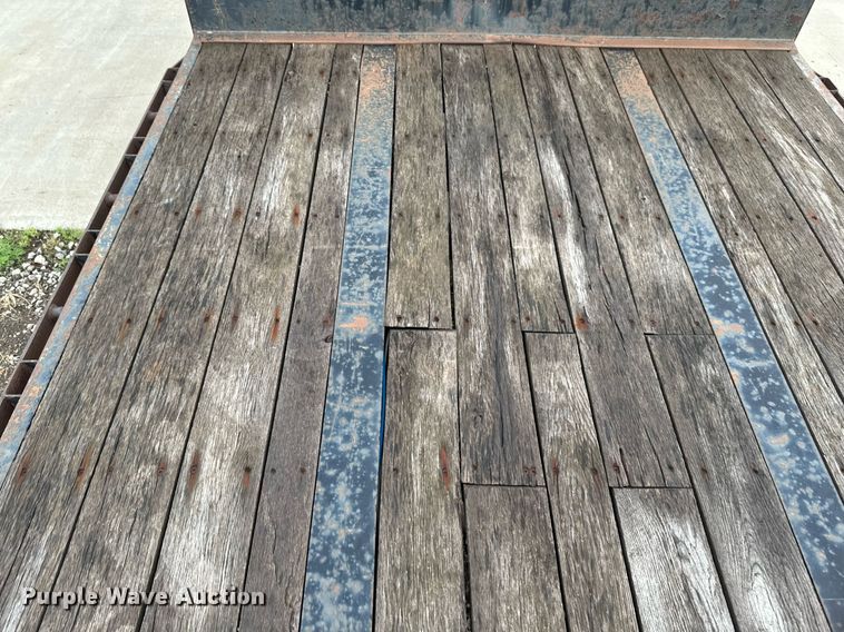 image for item EB2713 2013 Mauer Manufacturing drop deck equipment trailer