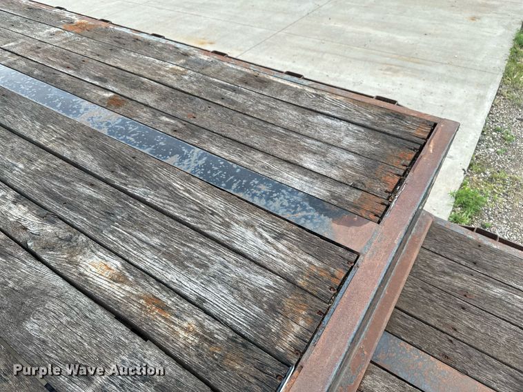 image for item EB2713 2013 Mauer Manufacturing drop deck equipment trailer