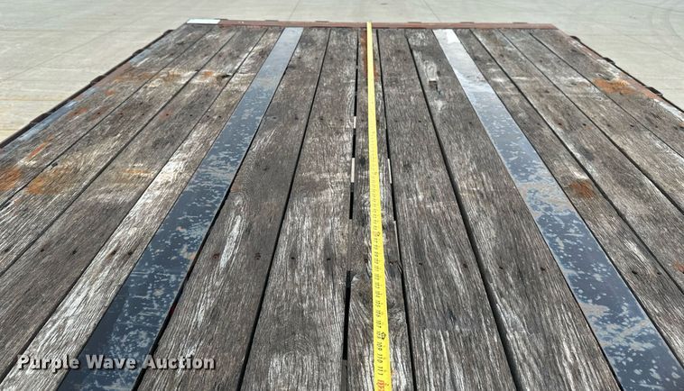 image for item EB2713 2013 Mauer Manufacturing drop deck equipment trailer