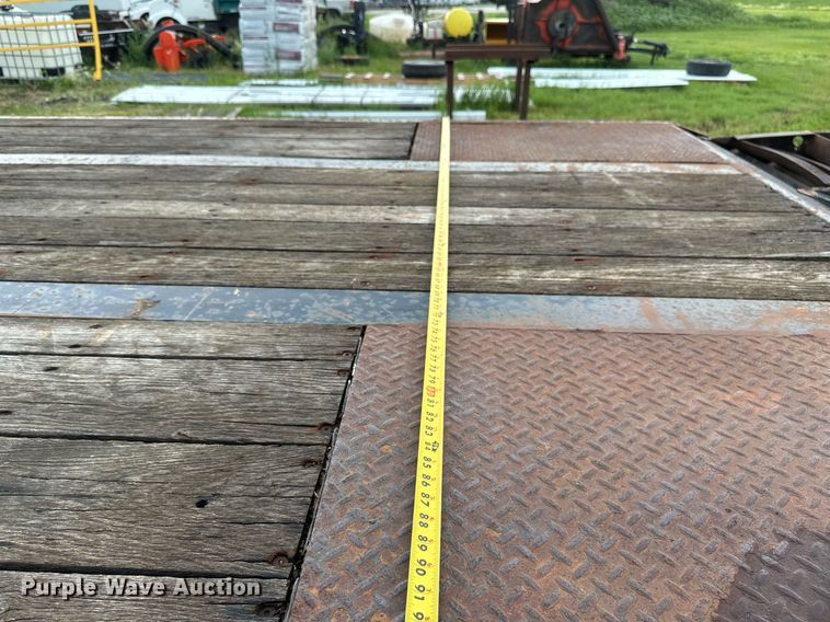 image for item EB2713 2013 Mauer Manufacturing drop deck equipment trailer