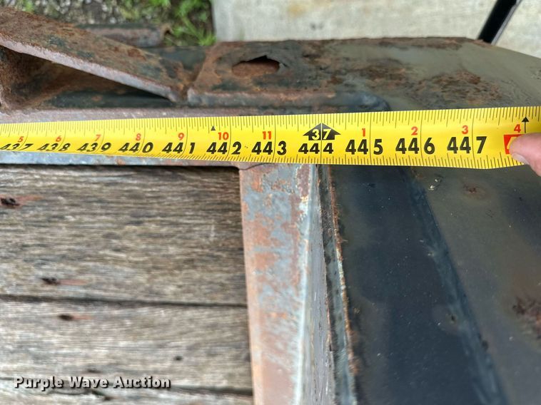 image for item EB2713 2013 Mauer Manufacturing drop deck equipment trailer