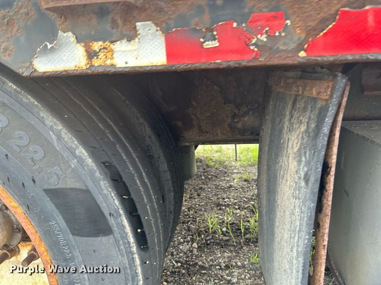 image for item EB2713 2013 Mauer Manufacturing drop deck equipment trailer