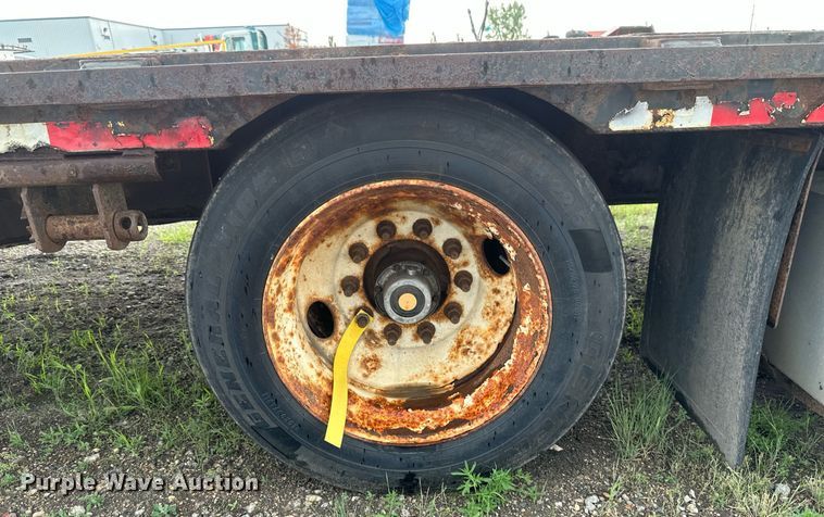 image for item EB2713 2013 Mauer Manufacturing drop deck equipment trailer