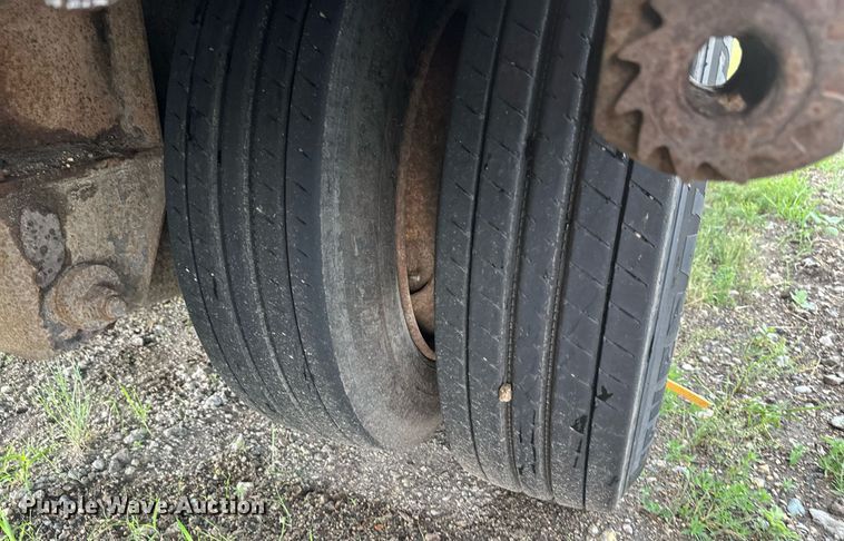 image for item EB2713 2013 Mauer Manufacturing drop deck equipment trailer