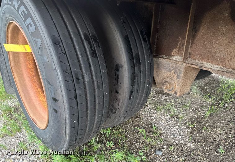 image for item EB2713 2013 Mauer Manufacturing drop deck equipment trailer