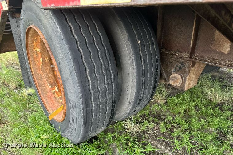 image for item EB2713 2013 Mauer Manufacturing drop deck equipment trailer