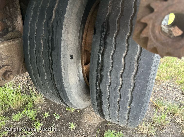 image for item EB2713 2013 Mauer Manufacturing drop deck equipment trailer