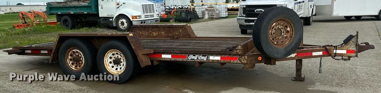 image for item EB2715 2005 Redi Haul tilt deck equipment trailer