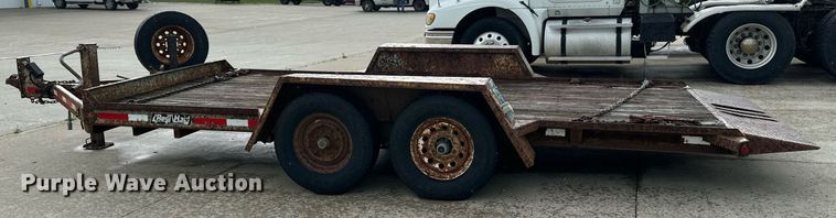 image for item EB2715 2005 Redi Haul tilt deck equipment trailer