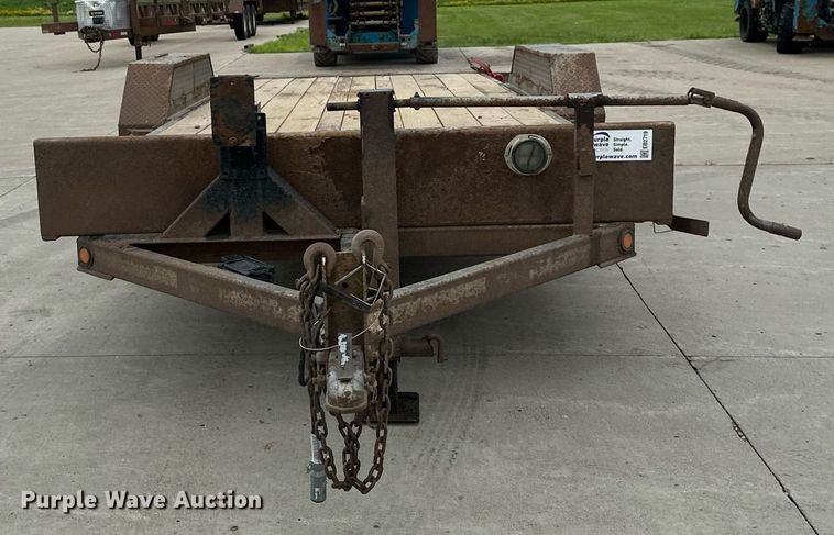 image for item EB2719 2020 ABU Trailers tilt deck equipment trailer