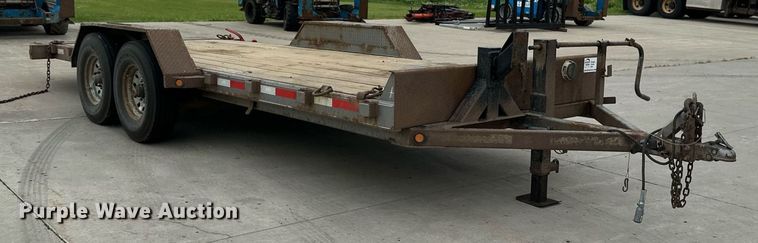 image for item EB2719 2020 ABU Trailers tilt deck equipment trailer