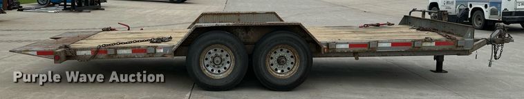 image for item EB2719 2020 ABU Trailers tilt deck equipment trailer