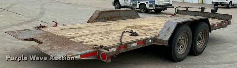 image for item EB2719 2020 ABU Trailers tilt deck equipment trailer