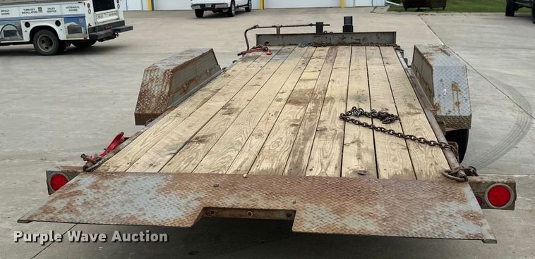 image for item EB2719 2020 ABU Trailers tilt deck equipment trailer